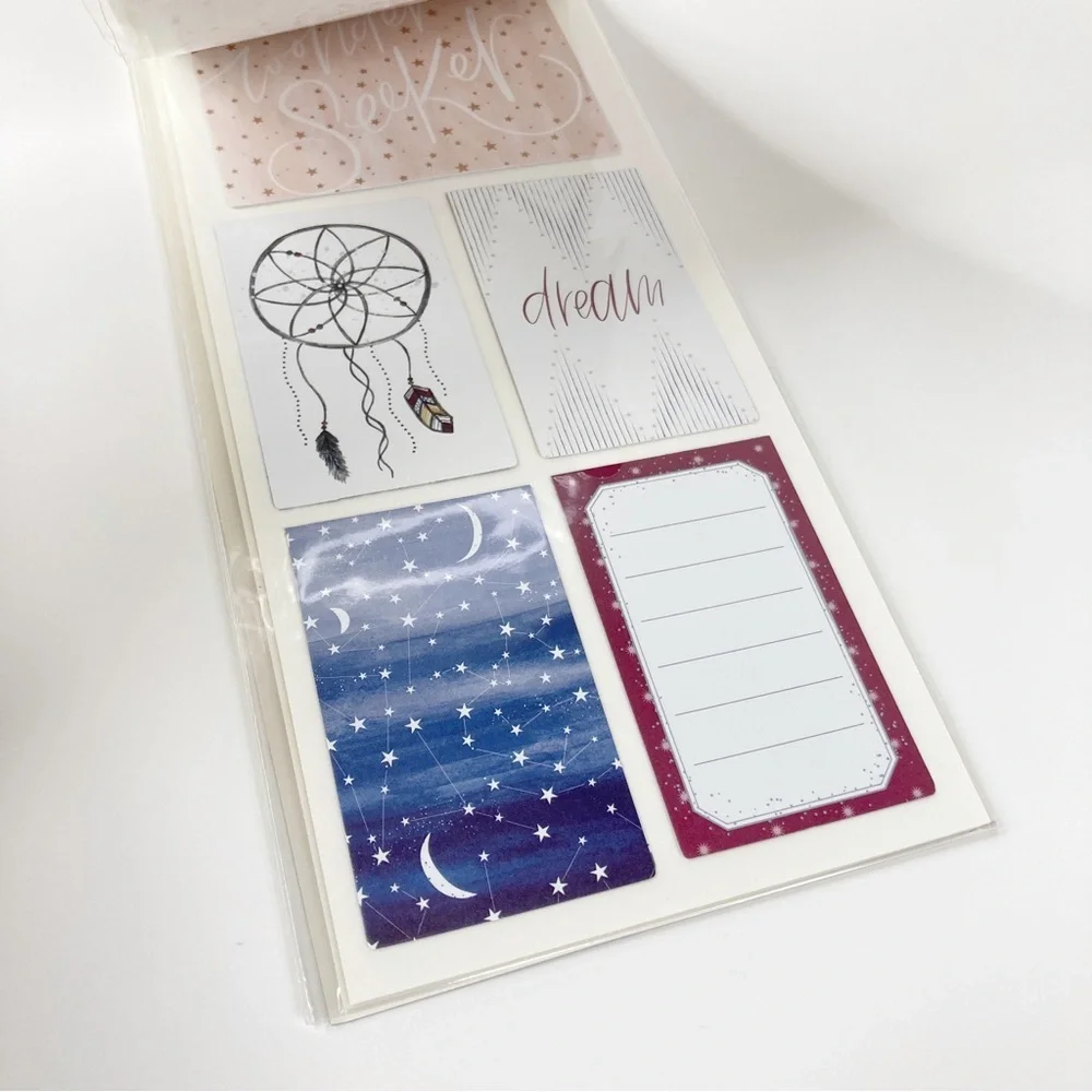 3/$30 The Happy Planner FREE SPIRIT Journaling Stickers- 24 pcs